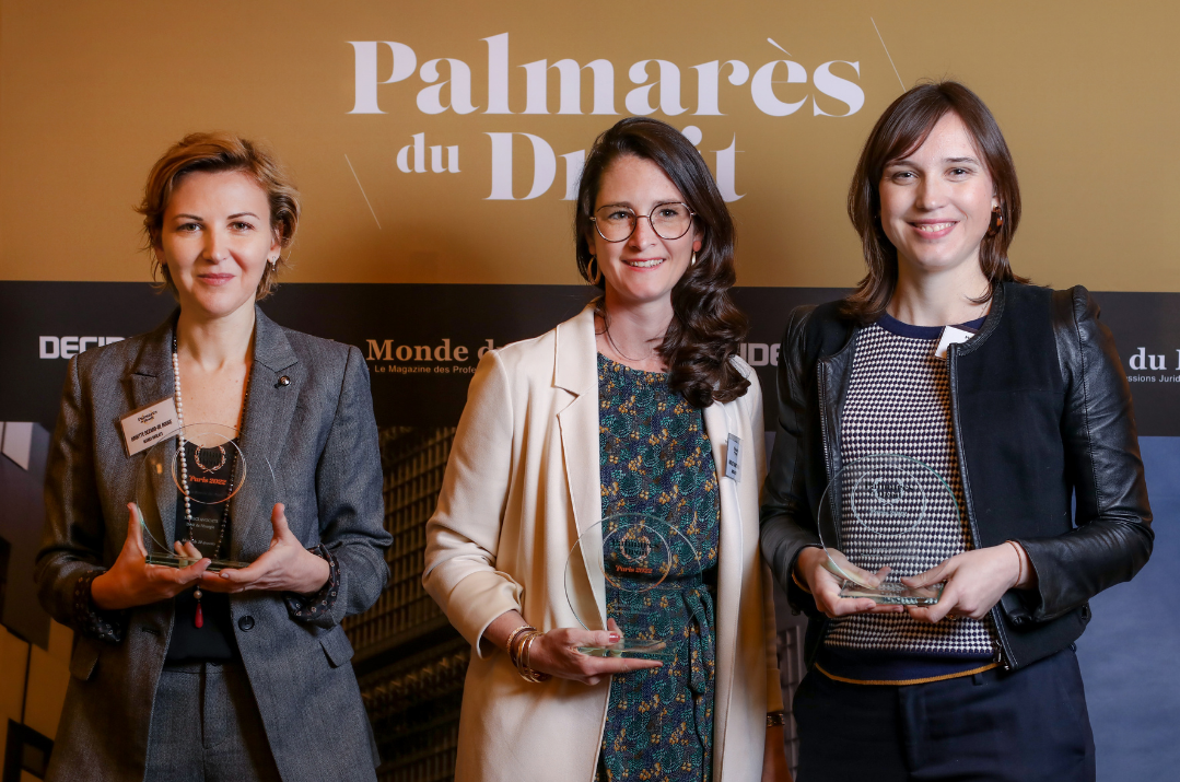 Read more about the article Marici Avocats triplement distingué au Palmarès du Droit 2022 !
