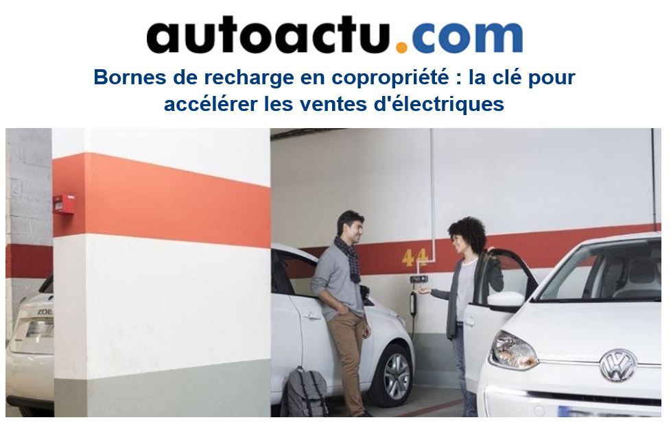 You are currently viewing Mathilde Charmet-Ingold dans Auto Actu à propos des bornes de recharge en copropriété