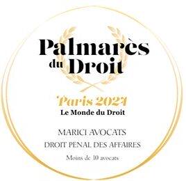 Palme dor palmares du droit : droit pénal des affaires